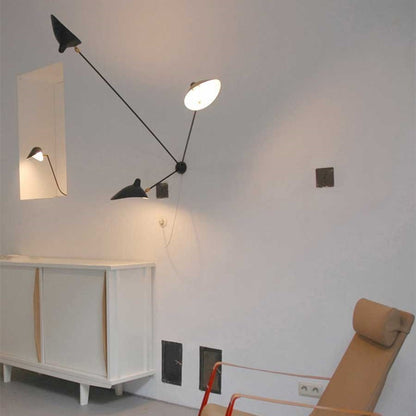 Radha Swing Arm Industrial Modern Wall Sconce