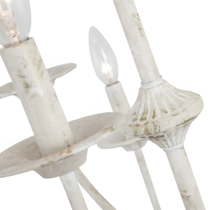 Caelestis Farmhouse 9 Light Metal Chandelier