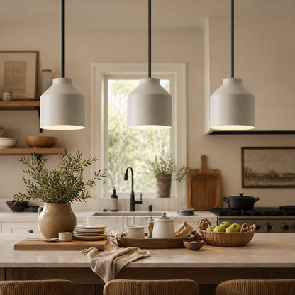 Drilon Nordic Morandi Multi-Color Cylinder Pendant Light