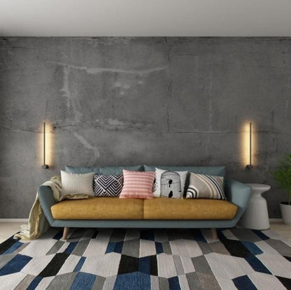 Aaradhya Modern Minimalist Rotatable Linear Black LED Wall Light