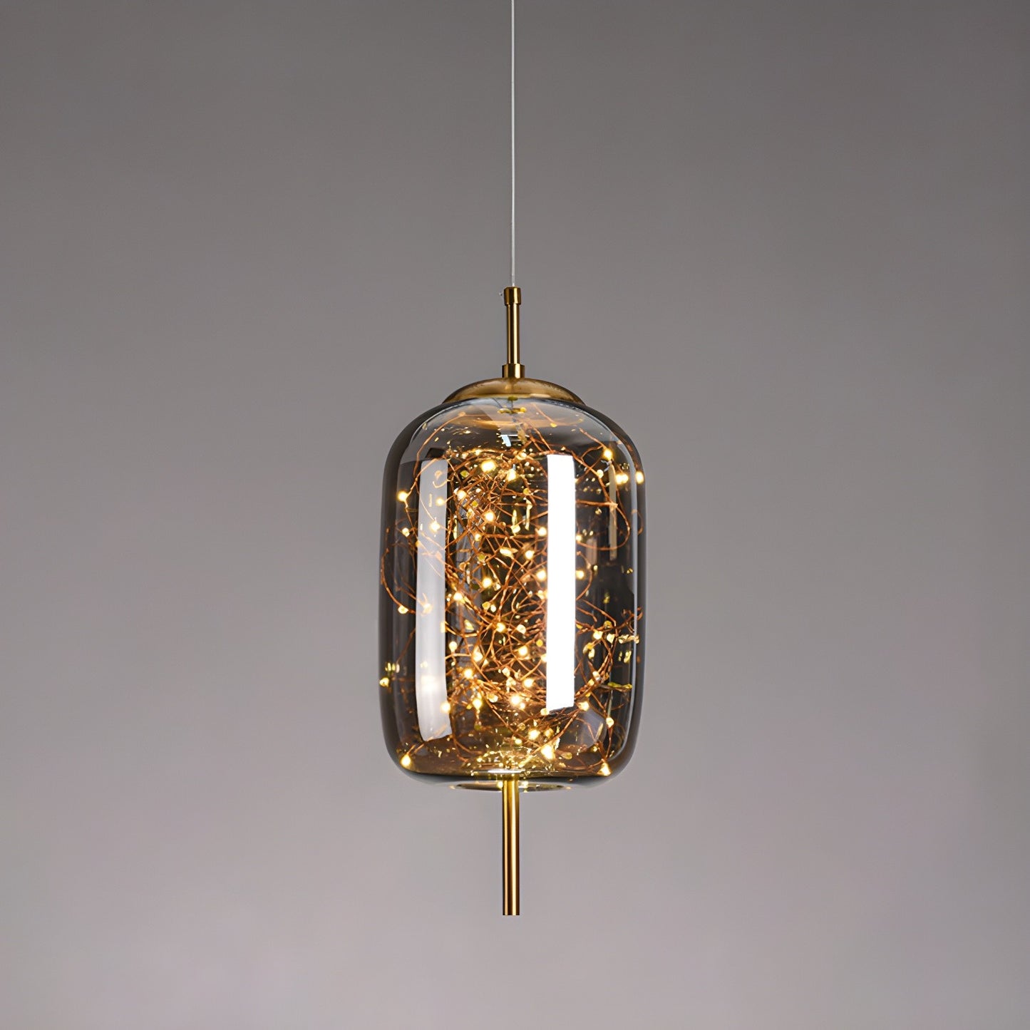 Atria Luxury Led Geometric Globe Sprinkle Pendant Light