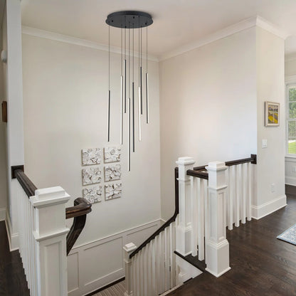 Rory Modern Cluster Cylinder Led Pendant Light