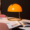 Olivia Bauhaus Bedside Table Lamps With Dome Glass Shades