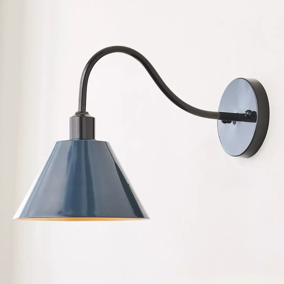 Ferm Minimalist Industrial Tapered Sconce