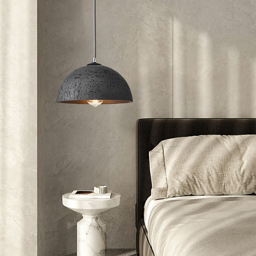 Luran Wabi Sabi Dome Stone Pendant Light