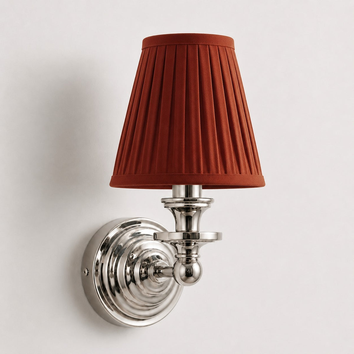 Corbin Vintage Color Fabric Wall Sconce