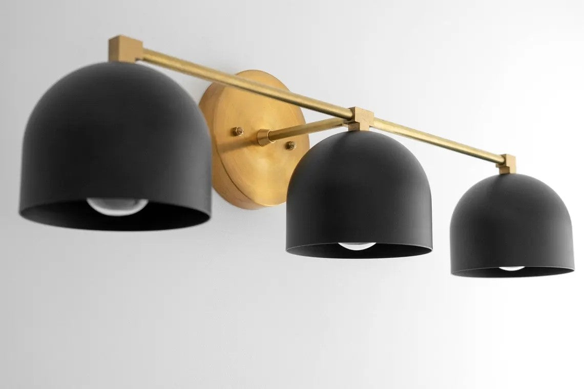 Astair Nordic Metal Deep Ball Vanity Wall Sconce