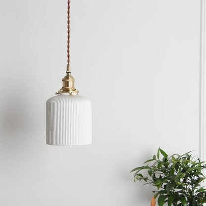 Elena Sjöborre Art Deco Stripe Pendant Light