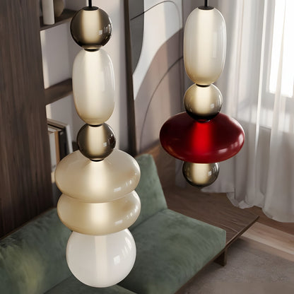 Caterina Modern Colorful Candied Glass Pendant Light