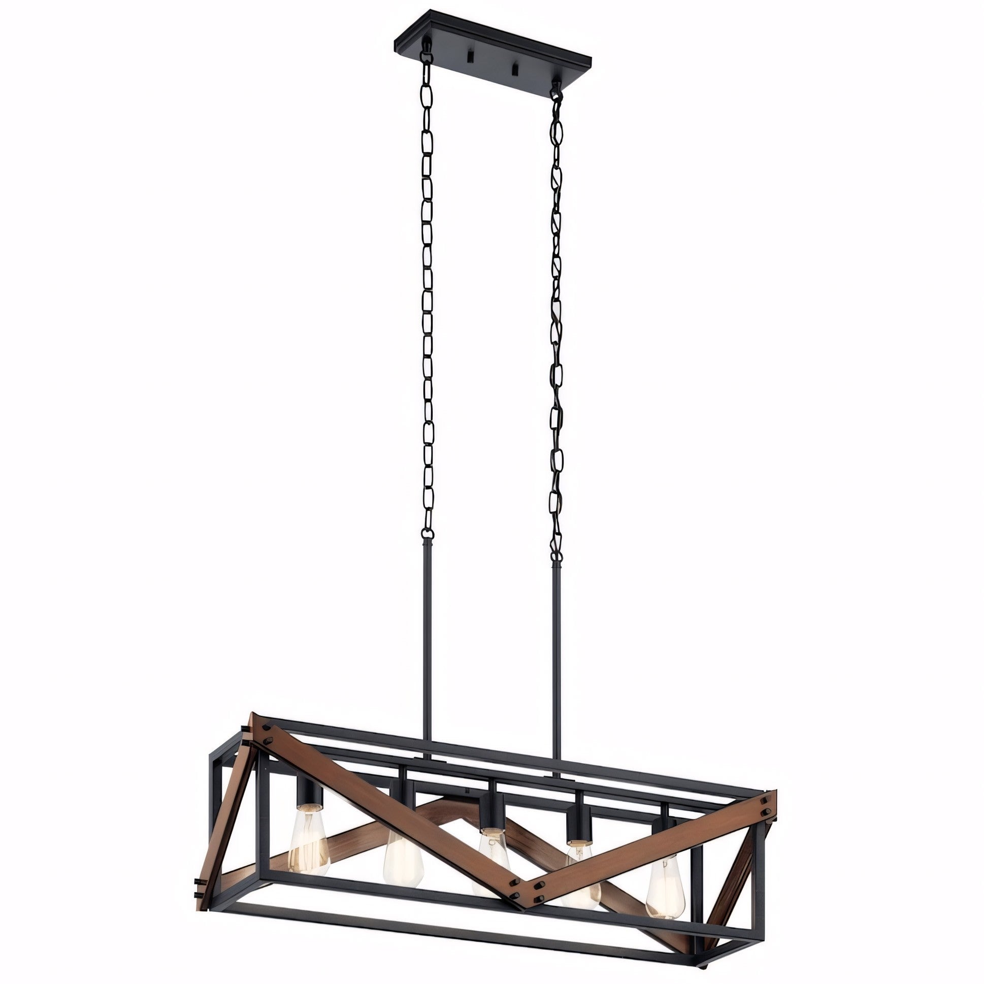 Karnor Vintage Cage Dry Rated Chandelier
