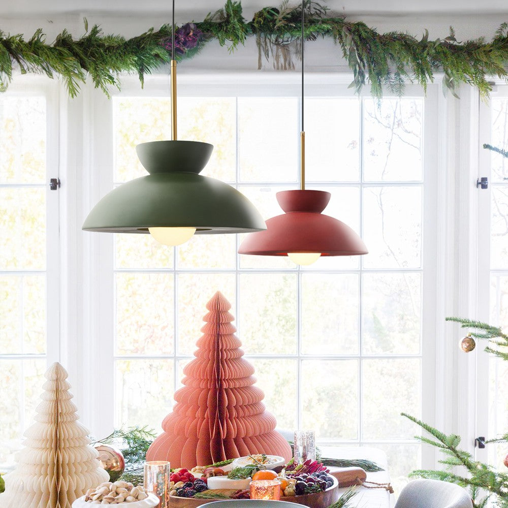 Iyla Scandinavian Minimalist Resin Pendant Light