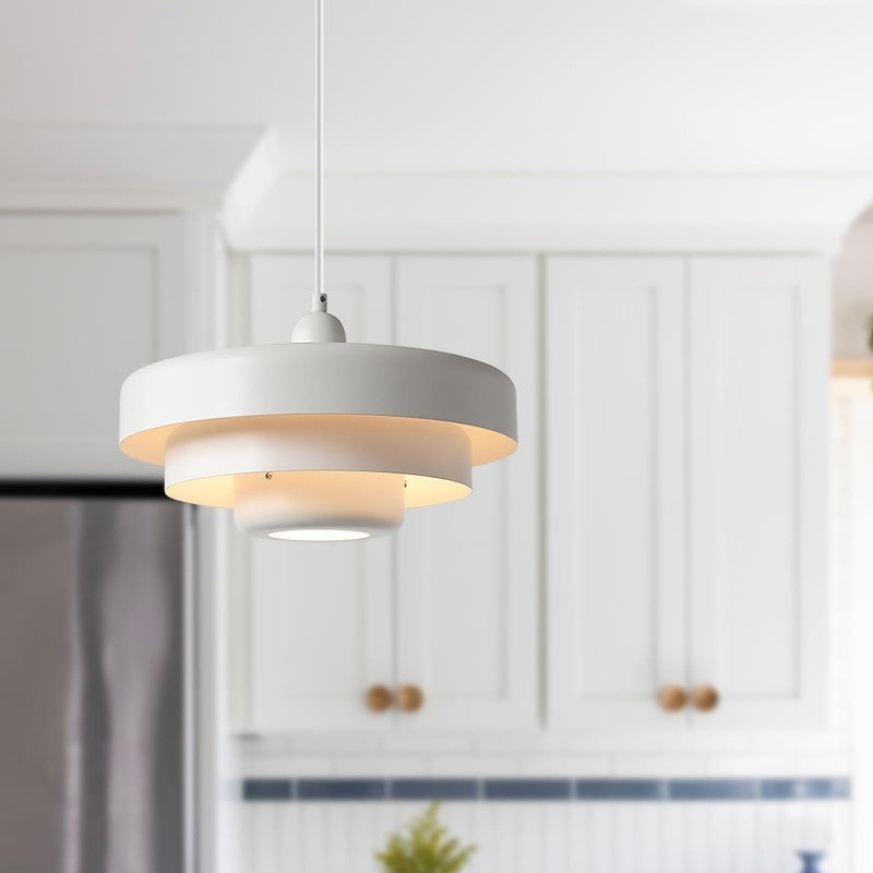 Modern Scandinavian Multi‑Layer Colorful Pendant Light