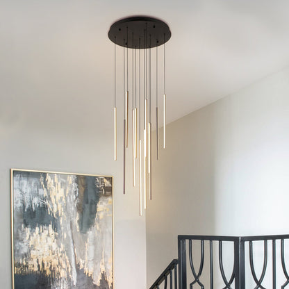 Rory Modern Cluster Cylinder Led Pendant Light
