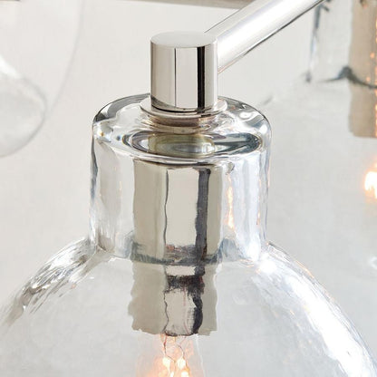 Keen Farmhouse Cooper Recycled Glass Dome Sconce