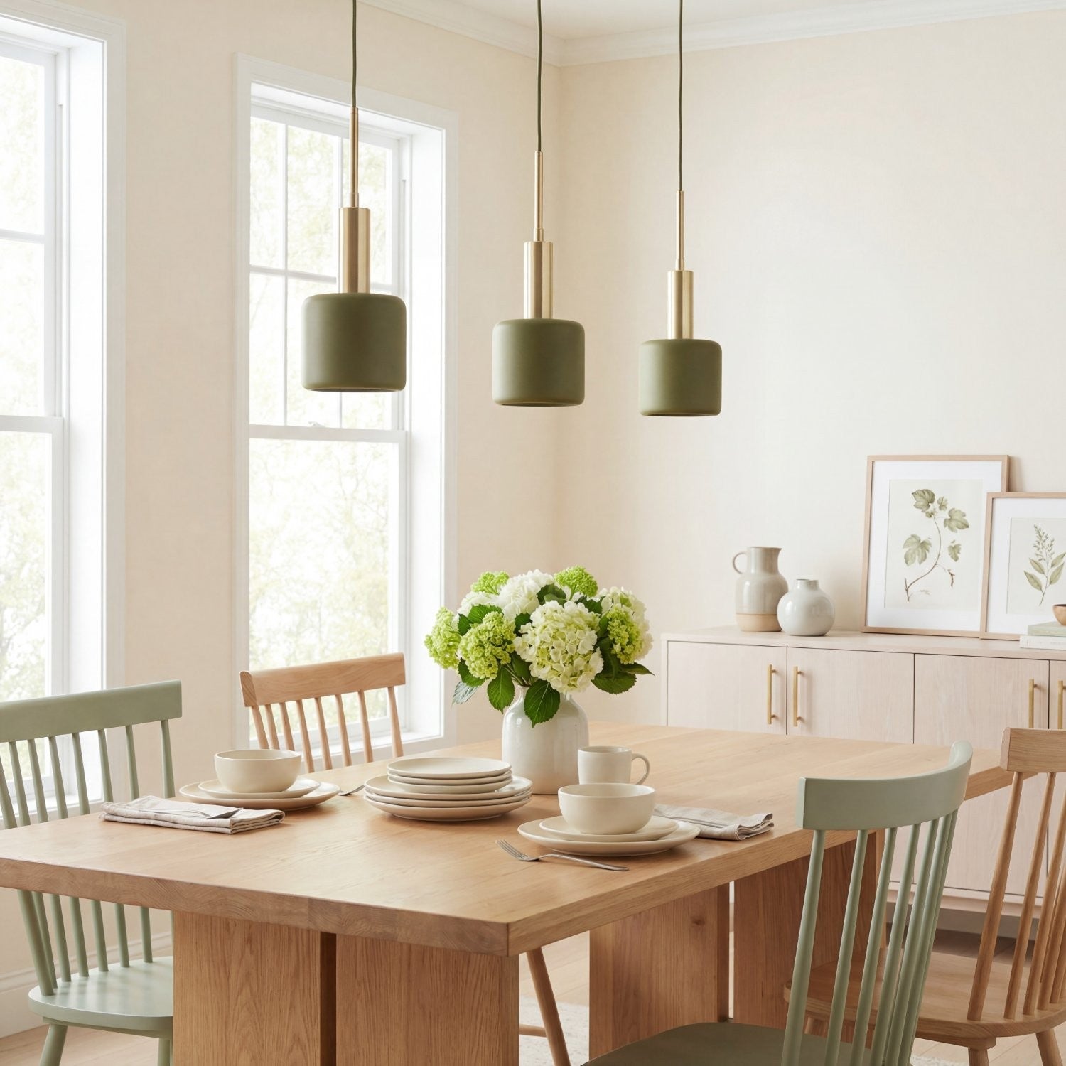 Aura Modern Porcelain Pendant Ligtht