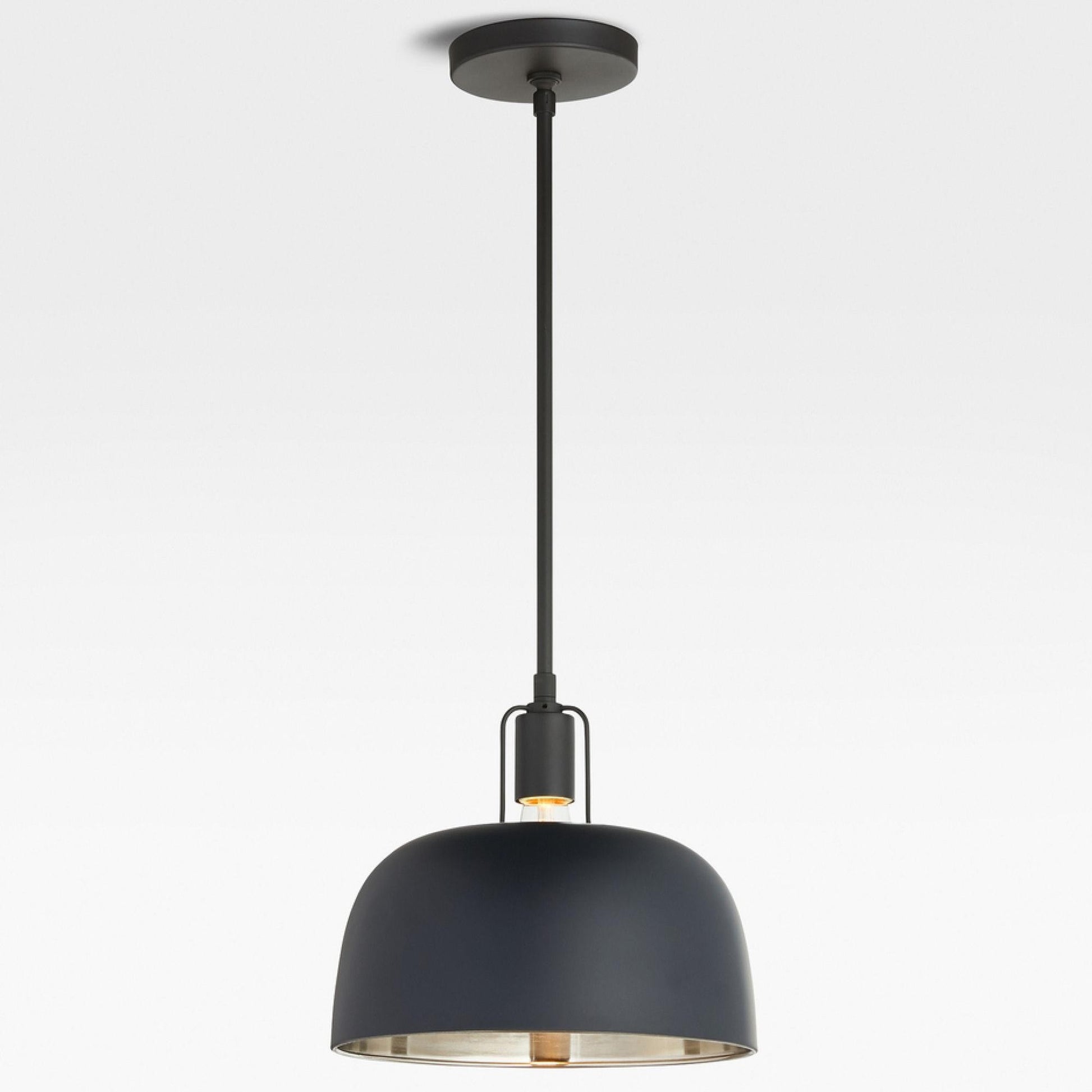 Frey Mid Century Metal Dome Pendant Light
