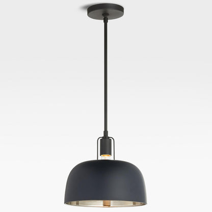 Frey Mid Century Metal Dome Pendant Light