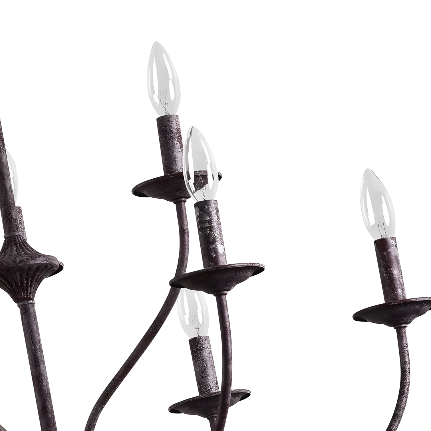 Caelestis Farmhouse 9 Light Metal Chandelier