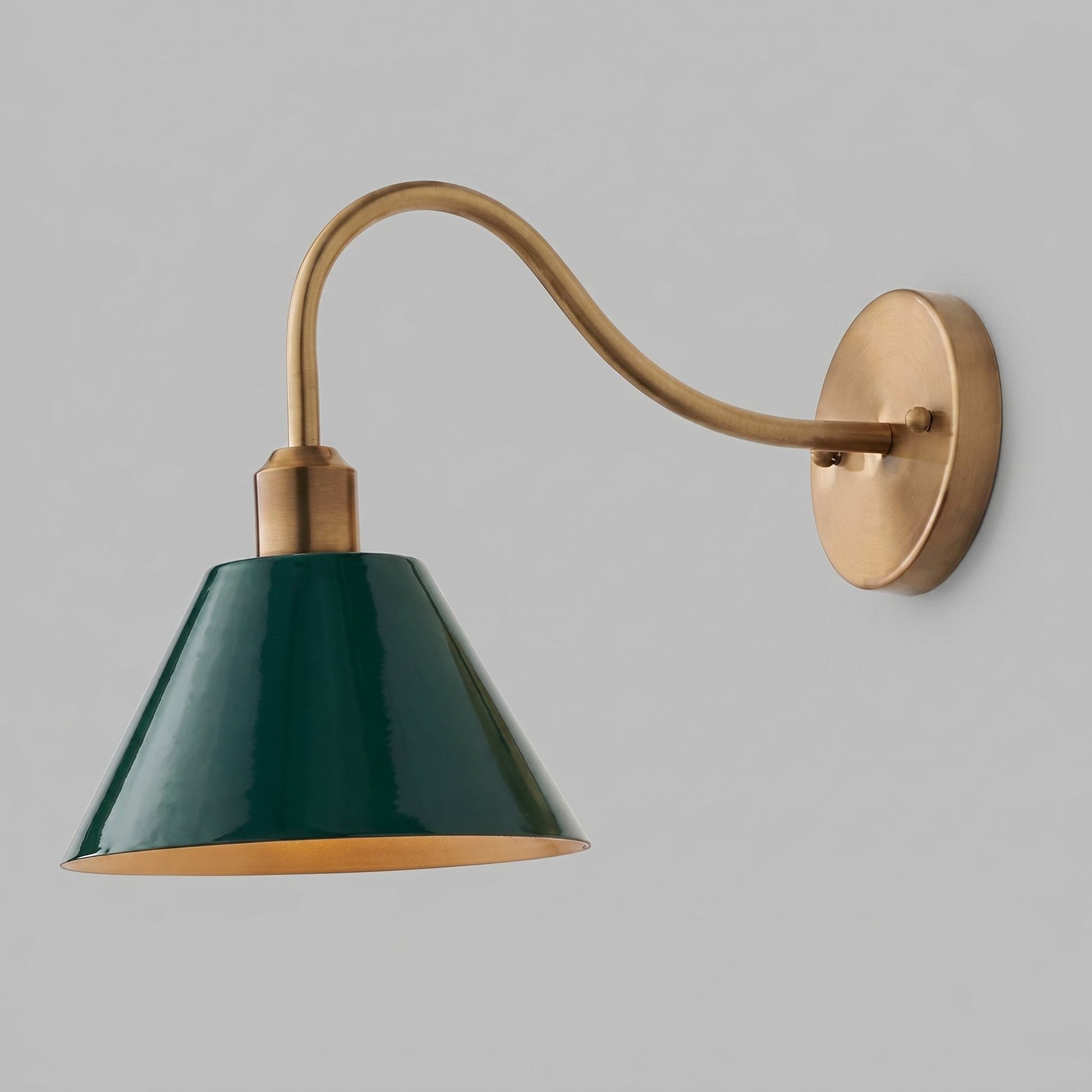 Ferm Minimalist Industrial Tapered Sconce