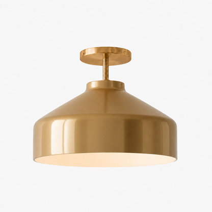 Drilon Nordic Morandi Metal Flush Mount Ceiling Light