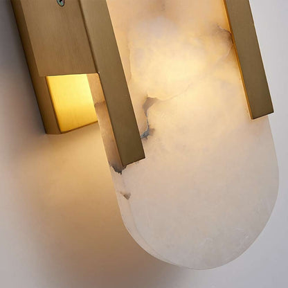 Ylva Real Alabaster Wall Sconces