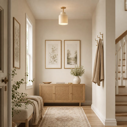 Drilon Minimalist Morandi Flush Mount Ceiling Light