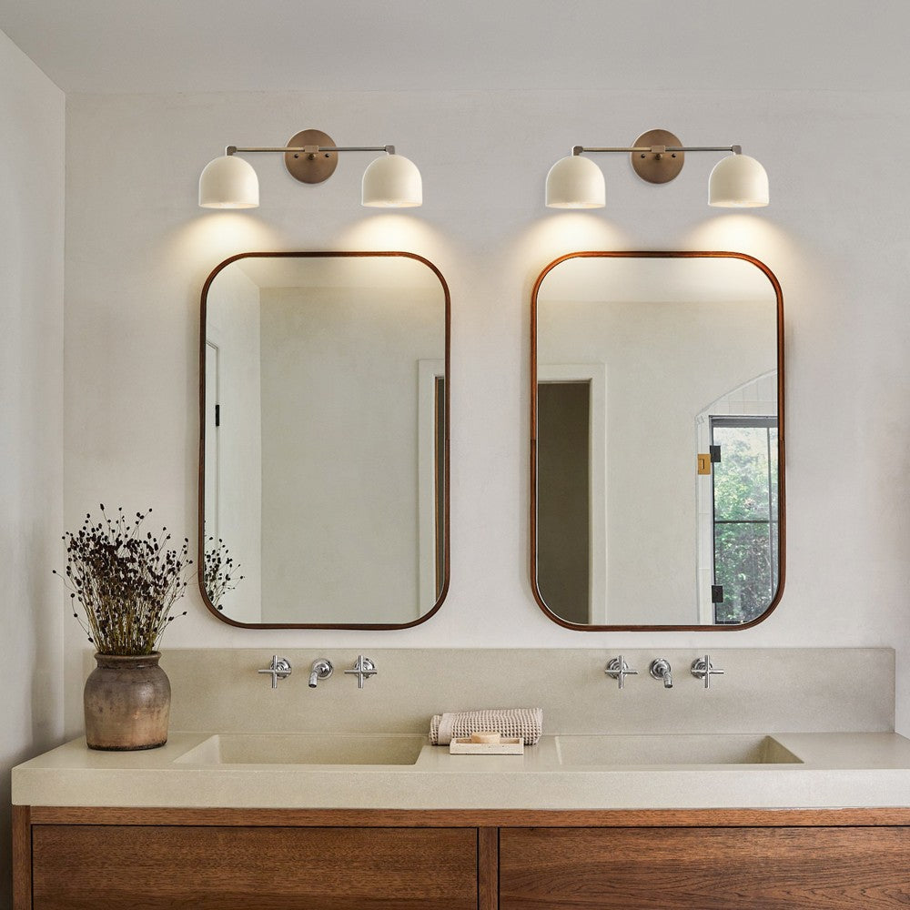 Astair Nordic Metal Deep Ball Vanity Wall Sconce