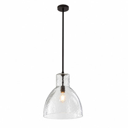 Keen Farmhouse Glass Dome Pendant Light