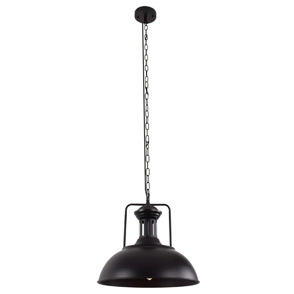 Soliviel Industrial Metal Dome Pendant Light