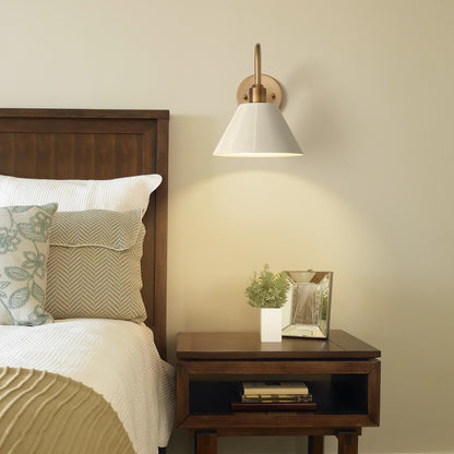 Ferm Minimalist Industrial Tapered Sconce