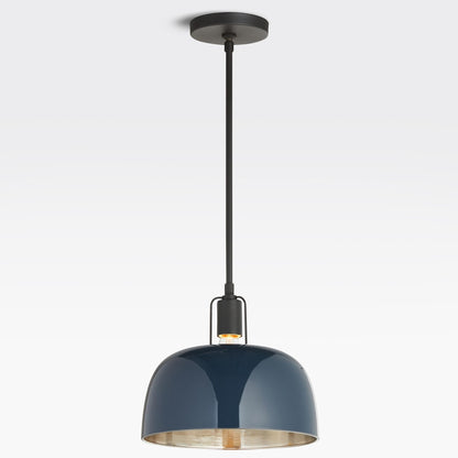 Frey Mid Century Metal Dome Pendant Light