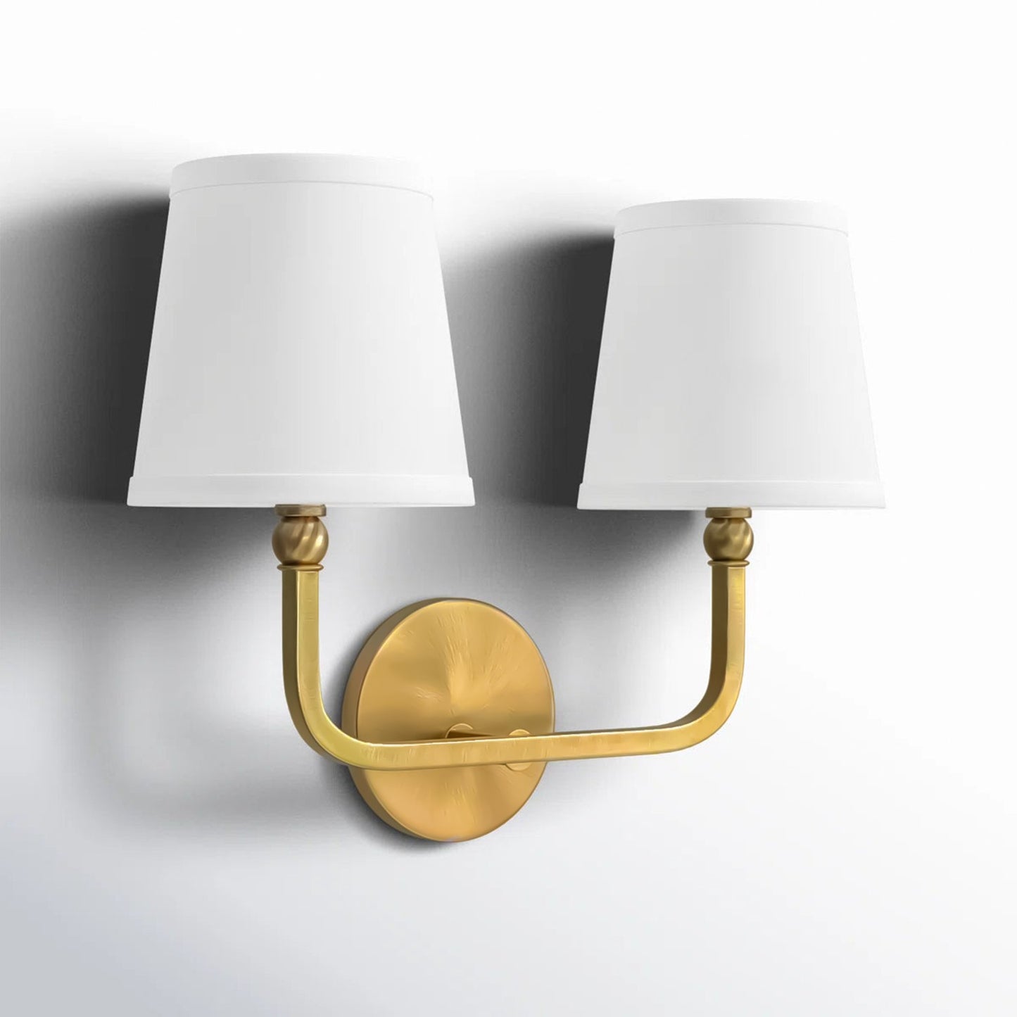 Liryn Minimalist 2/3/4 Heads Fabric Vanity Wall Light