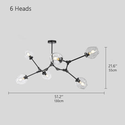 Amara Branching Bubble Chandelier