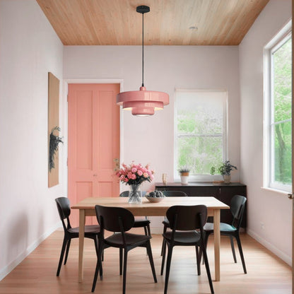 Modern Scandinavian Multi‑Layer Colorful Pendant Light