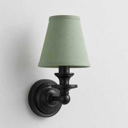 Corbin Vintage Color Fabric Wall Sconce