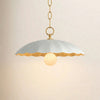 Velmara Farmhouse Metal Flower Pendant Light