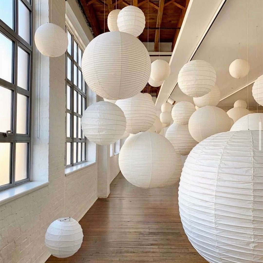 Gianna Japanese Paper Lantern Pendant Light