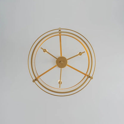 Tycho Modern Fluted Glass Drum Pendant