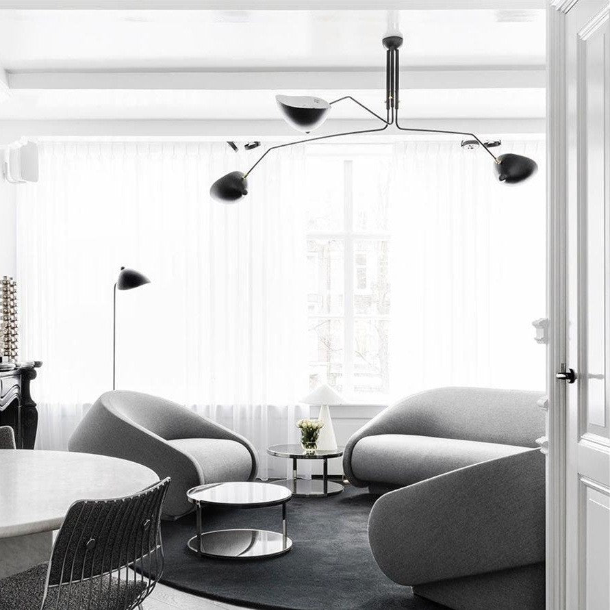 Octavia Duckbill Multihead Ceiling Lamp