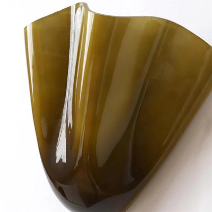 Kyrintha Mid-Century Skirt Shell Glass Fazzo Petalia Wall Sconce