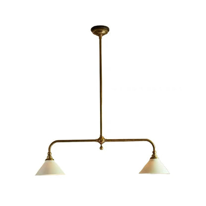 Foxx Retro Metal Conical Ceramic Pendant Light