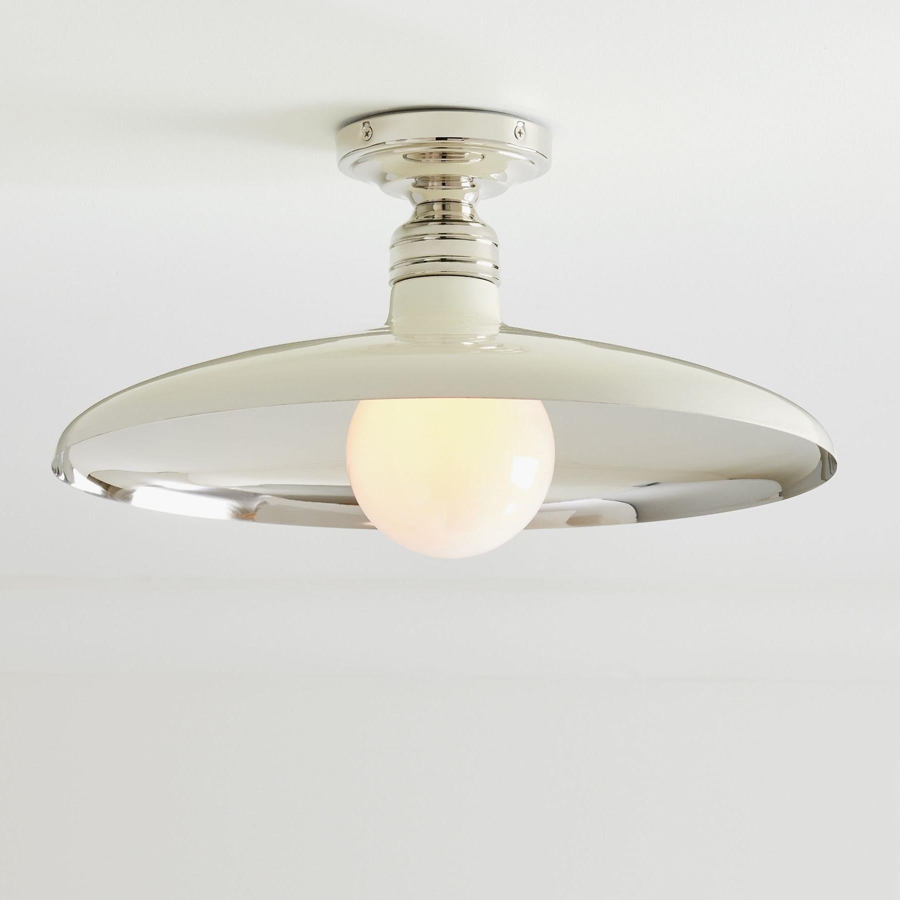 Dulcinea Farmhouse Metal Flush Mount Ceiling Light