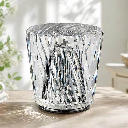 Faelith Modern Crystal Glass Faceted Table Lamp