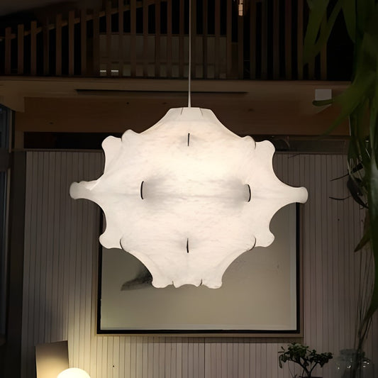 Joaquin Creative White Cocoon Pendant Light