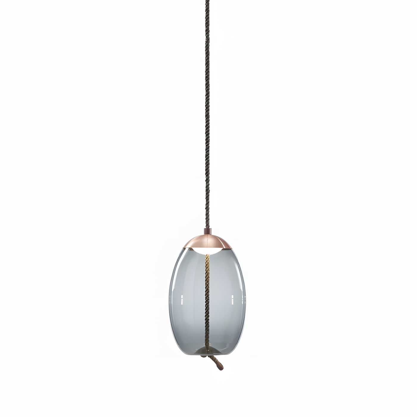 Lewis Modern LED Geometric Glass Pendant Light
