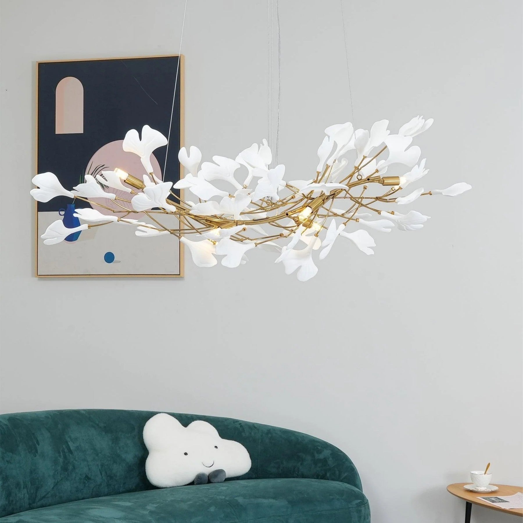 Vesper Luxurious Ginkgo Leaf Chandelier