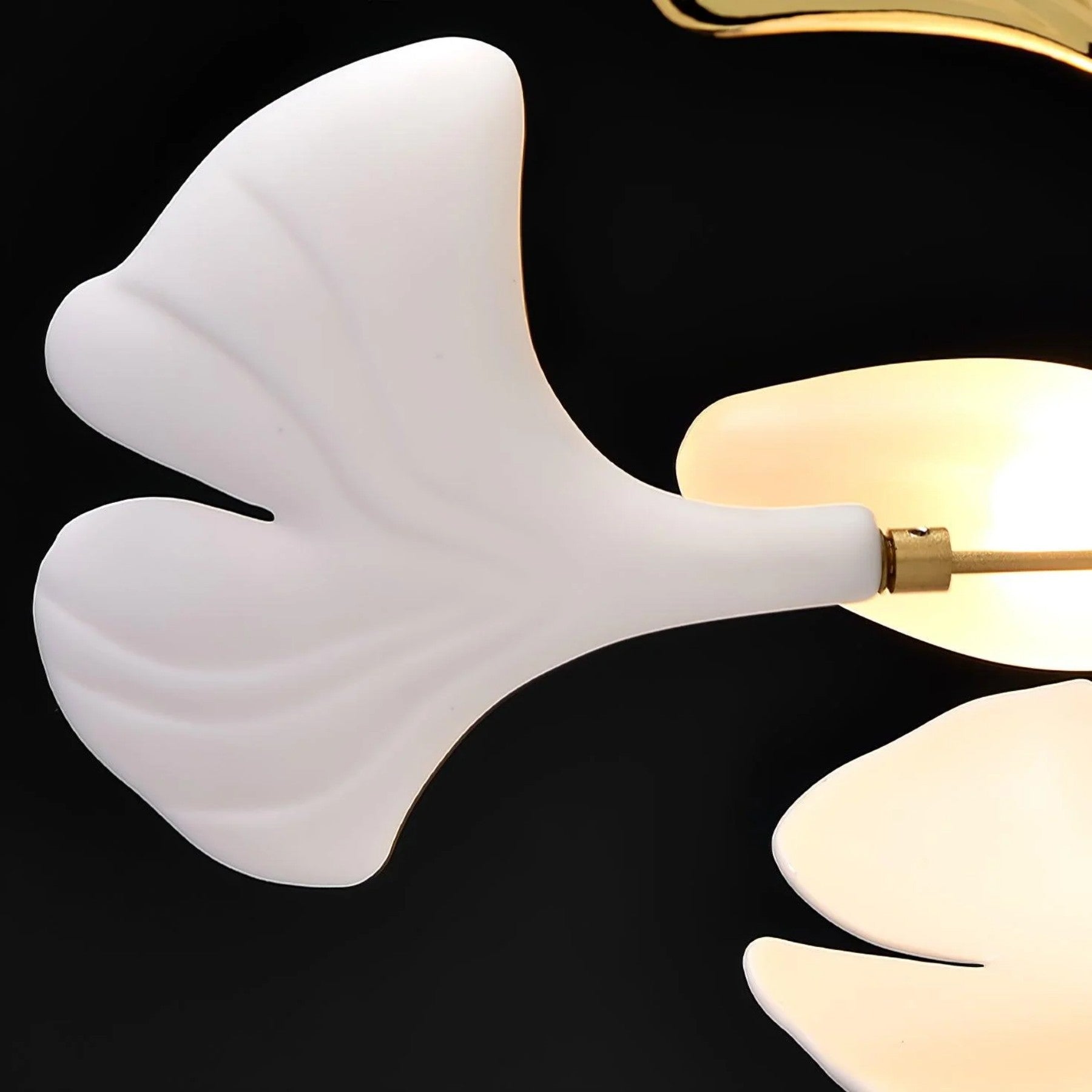Vesper Luxurious Ginkgo Leaf Chandelier