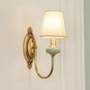 Osman Vintage Fabric Linen Wall Sconce