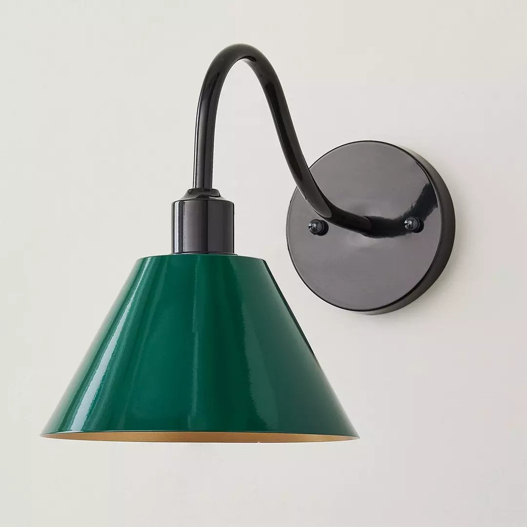 Ferm Minimalist Industrial Tapered Sconce