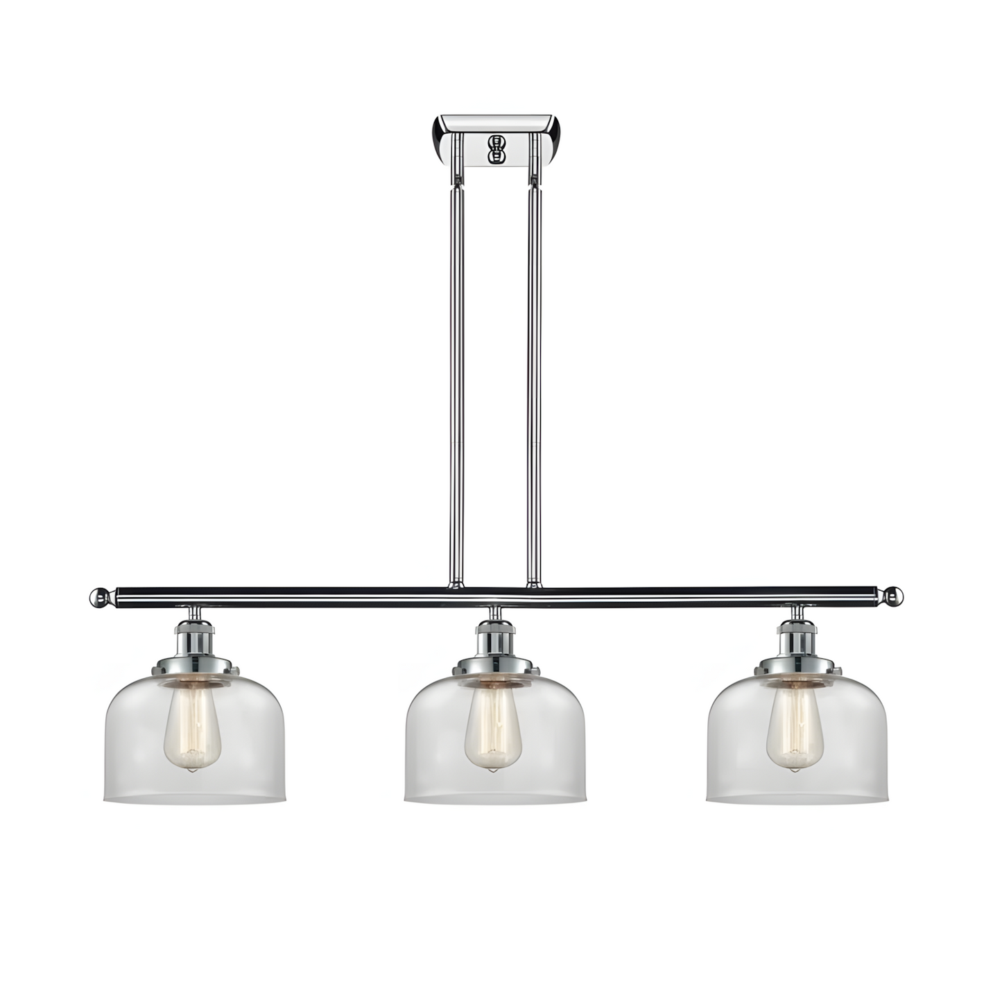 Dax Farmhouse 3 Lights Glass Pendant Light